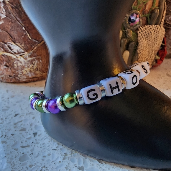 Haunted Mansion Ghost Host Bracelet - Picture 3 of 7